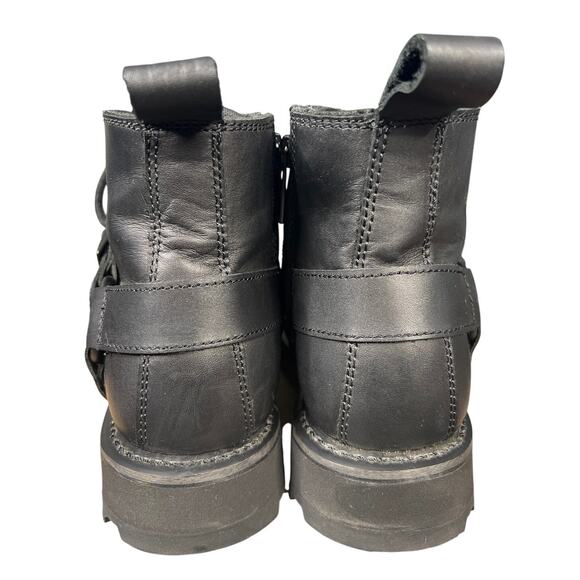 Harley Davidson Men’s Bullard Black Leather Moto Biker Boot Size US 9.5 main image 7